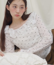【umm.】ニュアンスローズプルオーバー