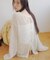 【umm.】前リボンモヘアライクルーズニット
