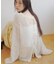 【umm.】前リボンモヘアライクルーズニット
