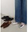 《S～XL展開》ポインテッドクロスストラップシューズ