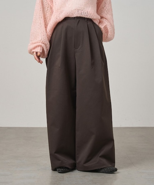 2タックワイドストレッチチノパンツ