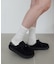 【3秒で履ける！！】モカシンサボシューズ