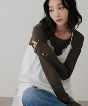 プレート付きロングスリーブ