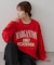 【Enlude】ヒビワレカレッジロゴスウェット《WEB限定カラーあり》
