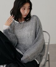 モヘアライクニット
