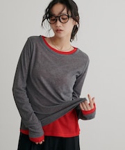レイヤードシアーパックTシャツ《WEB限定カラーあり》