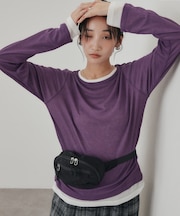 レイヤードシアーパックTシャツ《WEB限定カラーあり》