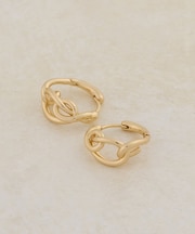 【GOLDY】マルチノットピアス