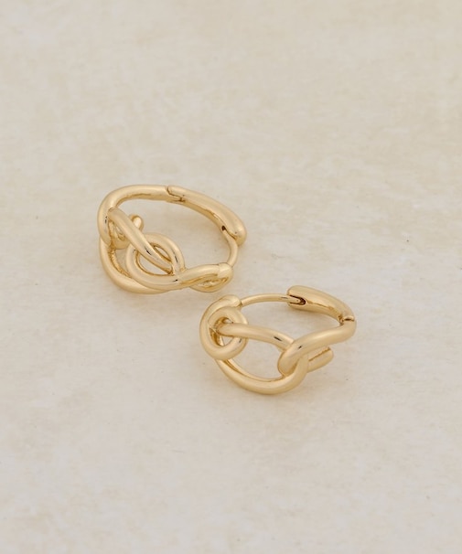 【GOLDY】マルチノットピアス