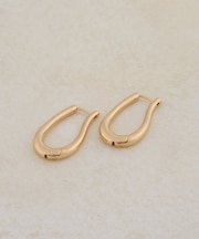 【GOLDY】オーバルフープピアス