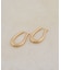 【GOLDY】オーバルフープピアス