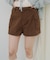 【umm.】コーデュロイショートパンツ