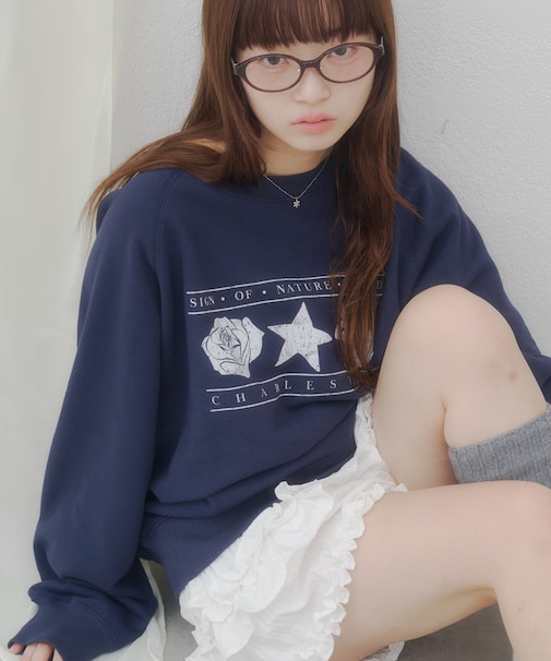 【umm.】モチーフスウェット