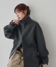 【Enlude】ベルテッドバルカラーコート《ユニセックス》