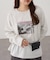 モノクロフォトロゴTシャツ