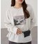 モノクロフォトロゴTシャツ