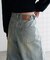 【Enlude】サイドボタンタックデニムワイドパンツ《ユニセックス》