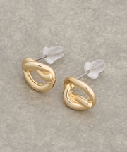 【GOLDY】ニュアンスノットピアス