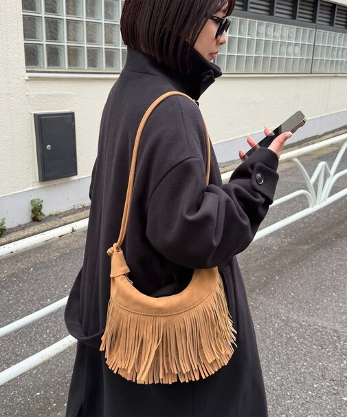 フリンジショルダーバッグ