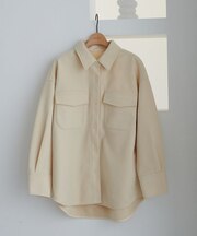 ウールライクシャツジャケット