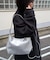 【どんな服にも馴染む】ラウンドホーボーショルダーバッグ