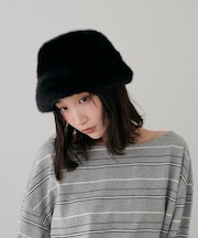 ファーバケットハット