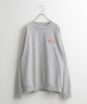 【Enlude】ワンポイント刺繍スウェット《ユニセックス》