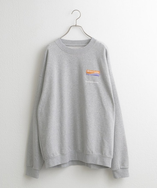 【Enlude】ワンポイント刺繍スウェット《ユニセックス》