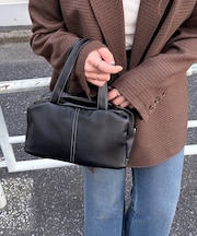 ソフトスクエアボストンバッグ