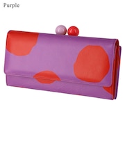 ズームドット がま口 長財布