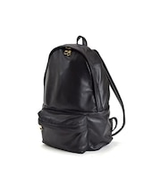 ライトラム バックパック/リュック 軽量 シンプル しっとりとした手触り