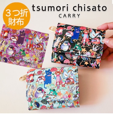 森のどうぶつたち ミニ財布 折り財布