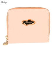 くもマーク 財布 2つ折り ラウンドファスナー小銭入れ