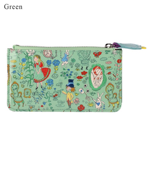 不思議の国のアリス フラグメントケース 【ミニマルなキャッシュレススタイルにピッタリ】