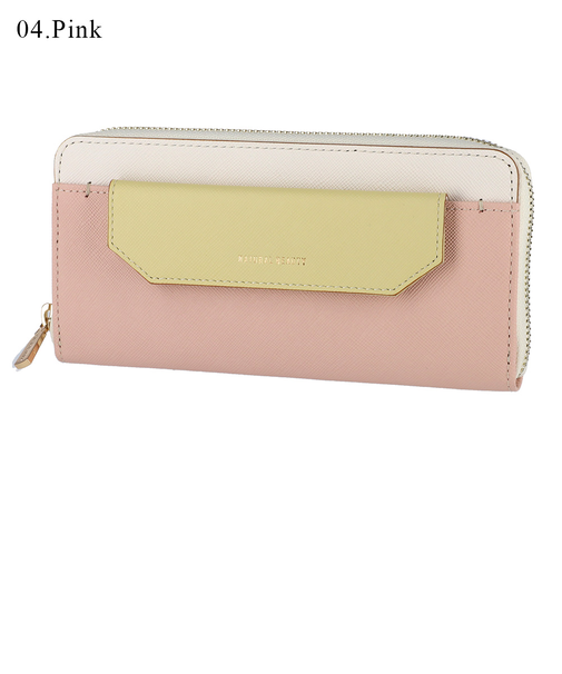 デセール ラウンドファスナー長財布