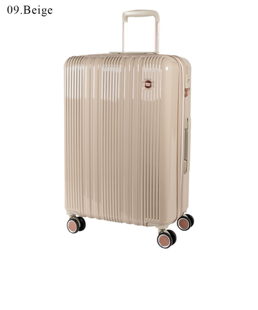 エメ キャリーバッグ キャリーケース 拡張タイプ【 海外旅行にも 約62～70リットル 3泊 4泊 5泊程度 】