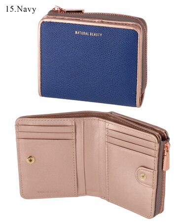 シュガリ 2つ折り財布 L字ファスナー小銭入れ