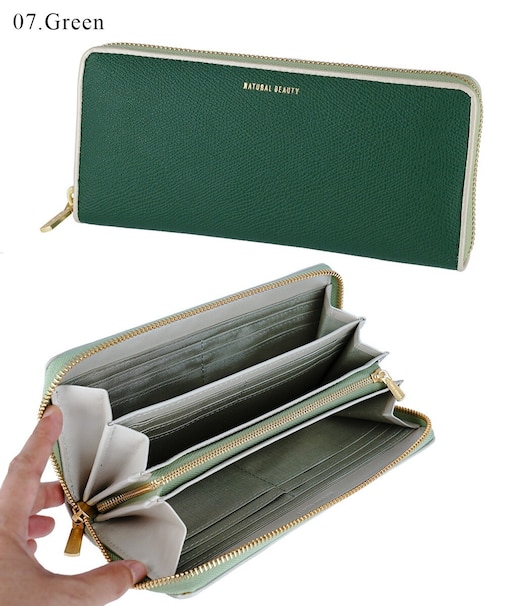 シュガリ ラウンドファスナー長財布