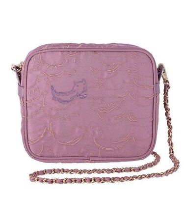 なみねこししゅう ショルダーバッグ ミニボストン