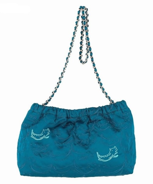 なみねこししゅう ショルダーバッグ