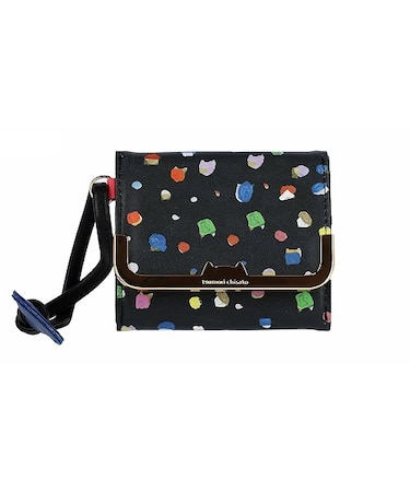 てんてん ミニ財布 3つ折り財布