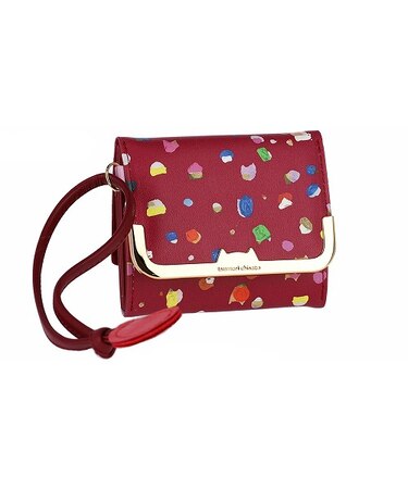 てんてん ミニ財布 3つ折り財布