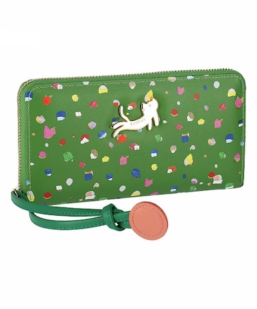 てんてん ラウンドファスナー長財布