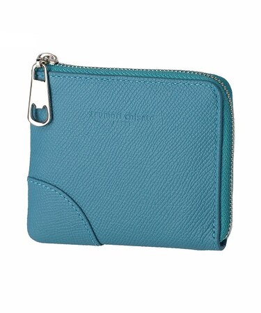 ラックスtcネーム 2つ折り財布 L字ファスナー ミニ財布