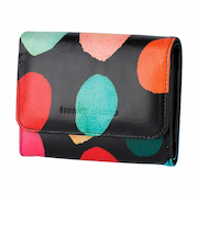 カラフルズームドット 2つ折り財布 ミニ財布