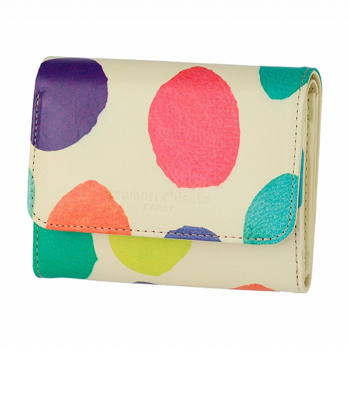 カラフルズームドット 2つ折り財布 ミニ財布
