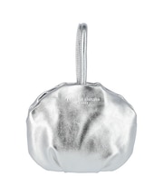 ラムギャザー ワンハンドル 手提げ ハンドバッグ