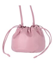 ラムギャザー ショルダーバッグ