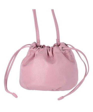 ラムギャザー ショルダーバッグ