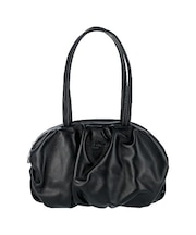 ラムギャザー ミニボストン トートバッグ